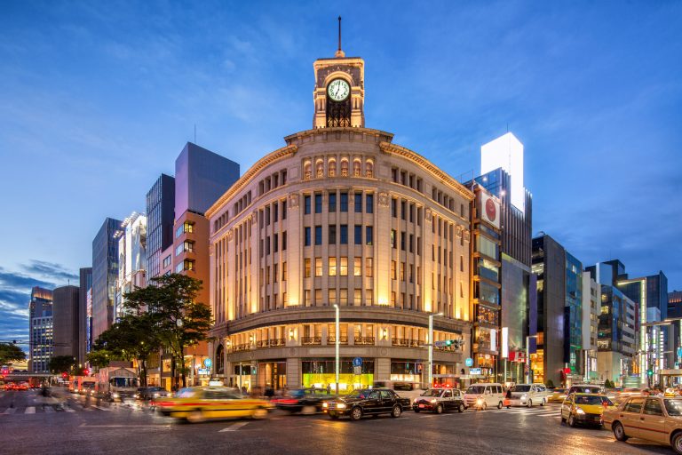 Ginza in Tokyo