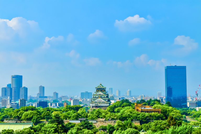 大阪城　OSAKA CASTLE